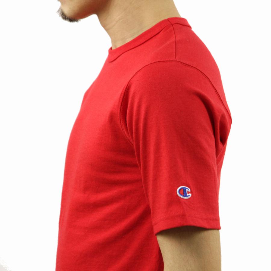 10%OFFセール 【販売期間 5/19 0:00〜5/19 23:59】 チャンピオン Tシャツ 正規品 CHAMPION 半袖Tシャツ CREW TEE GT19 70z HERITAGE TEE TEAM RED SCARLET | Champion | 07