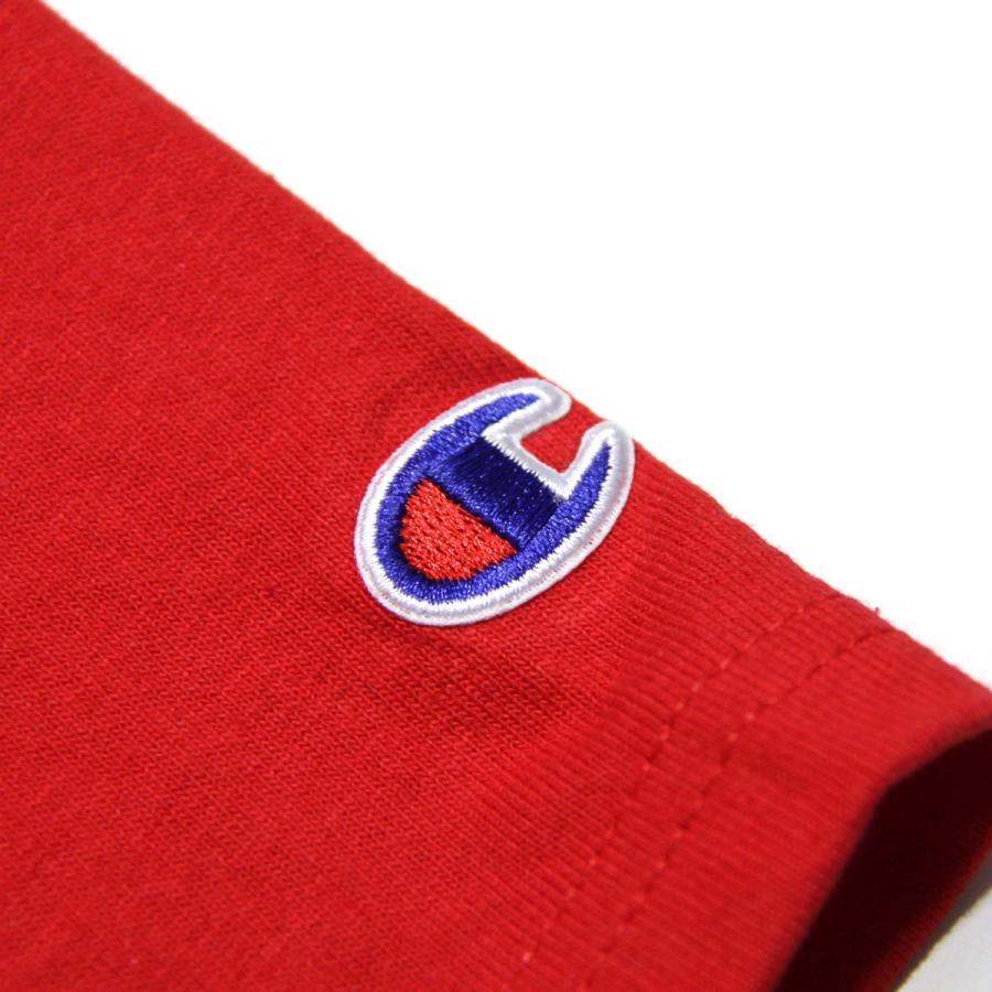 10%OFFセール 【販売期間 5/19 0:00〜5/19 23:59】 チャンピオン Tシャツ 正規品 CHAMPION 半袖Tシャツ CREW TEE GT19 70z HERITAGE TEE TEAM RED SCARLET | Champion | 08