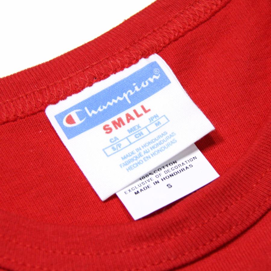 10%OFFセール 【販売期間 5/19 0:00〜5/19 23:59】 チャンピオン Tシャツ 正規品 CHAMPION 半袖Tシャツ CREW TEE GT19 70z HERITAGE TEE TEAM RED SCARLET | Champion | 09