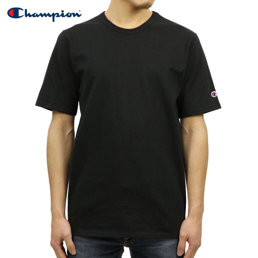 チャンピオン Tシャツ 正規品 CHAMPION 半袖Tシャツ CREW TEE GT19 70z HERITAGE TEE BLACK | Champion