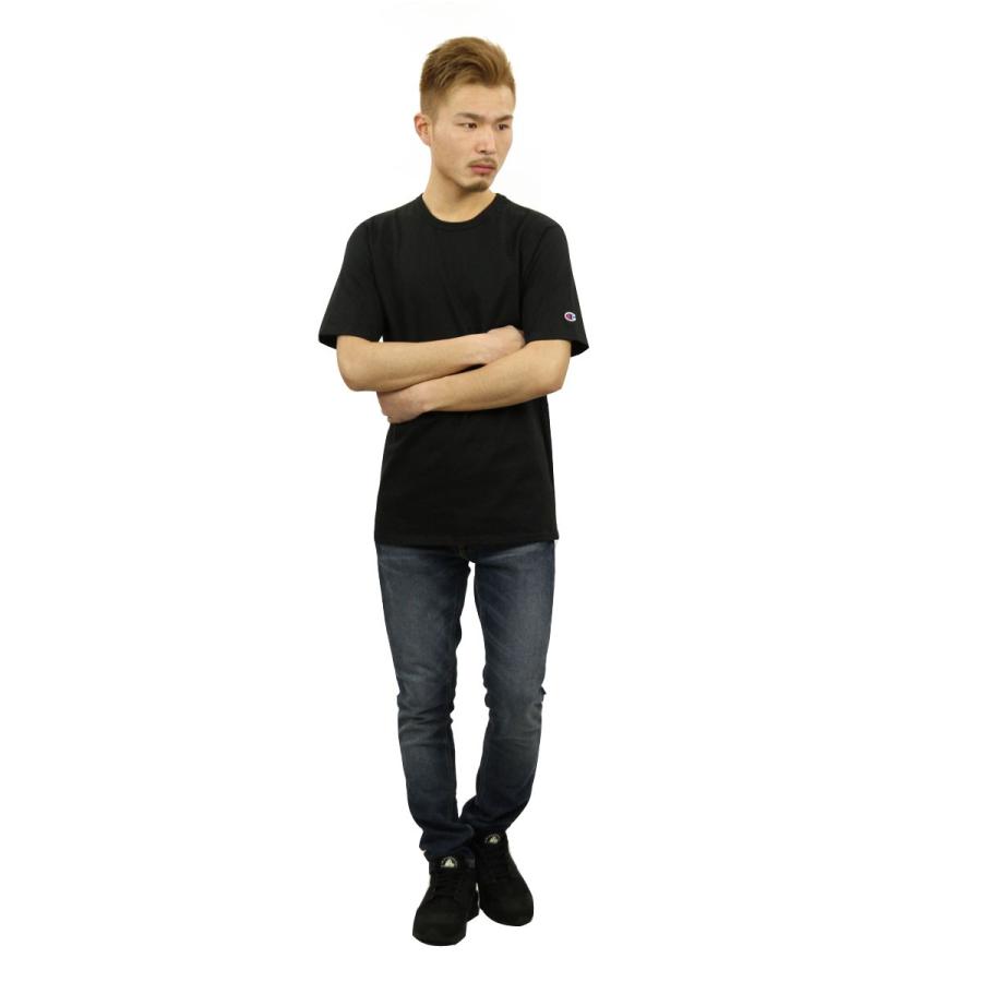 チャンピオン Tシャツ 正規品 CHAMPION 半袖Tシャツ CREW TEE GT19 70z HERITAGE TEE BLACK | Champion | 08