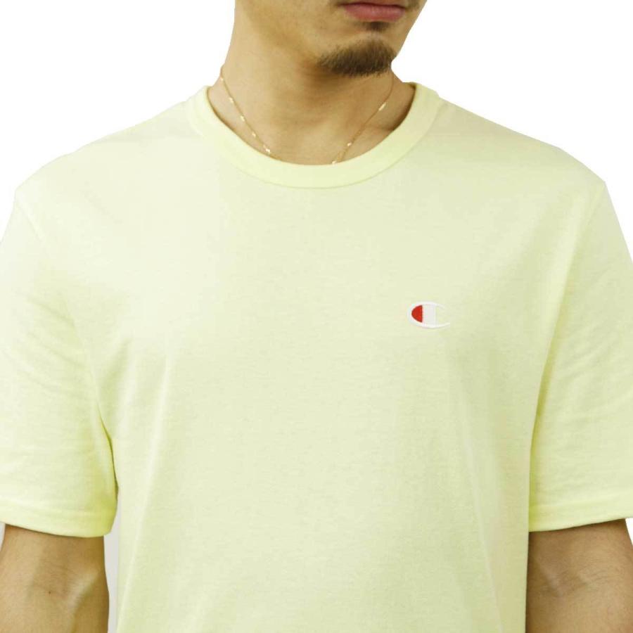 チャンピオン Tシャツ メンズ 正規品 CHAMPION ヘリテージTシャツ 半袖Tシャツ CREW TEE GT19 70z HERITAGE TEE LEMON GLACIER | Champion | 05