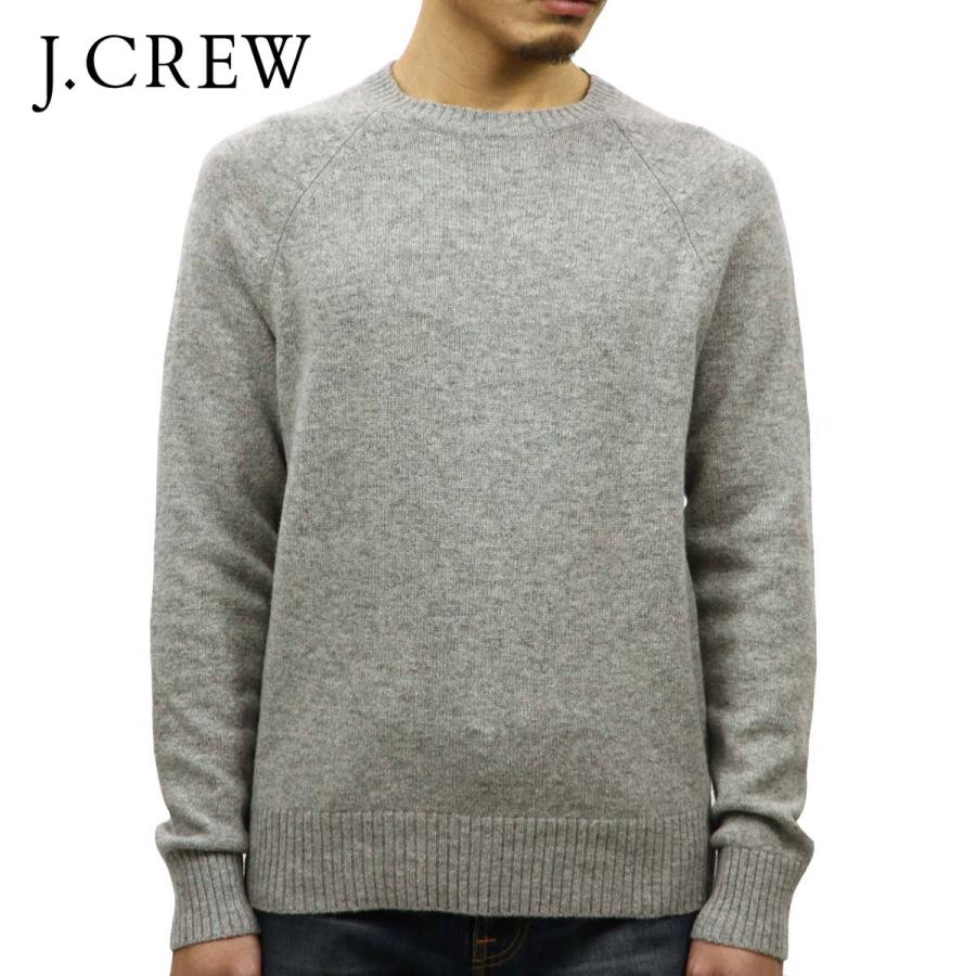 ジェイクルー セーター メンズ 正規品 J.CREW クルーネックセーター LAMBSWOOL CREWNECK SWEATER H0520 HTHR BIRCH クリスマス プレゼント ラッピング J.CREW（ジェイクルー） 【ストアポイント10倍 1/11 0:00〜1/11 23:59