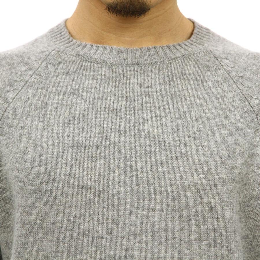 ジェイクルー セーター メンズ 正規品 J.CREW クルーネックセーター LAMBSWOOL CREWNECK SWEATER H0520 HTHR CEMENT 父の日 プレゼント ラッピング｜mixon｜06