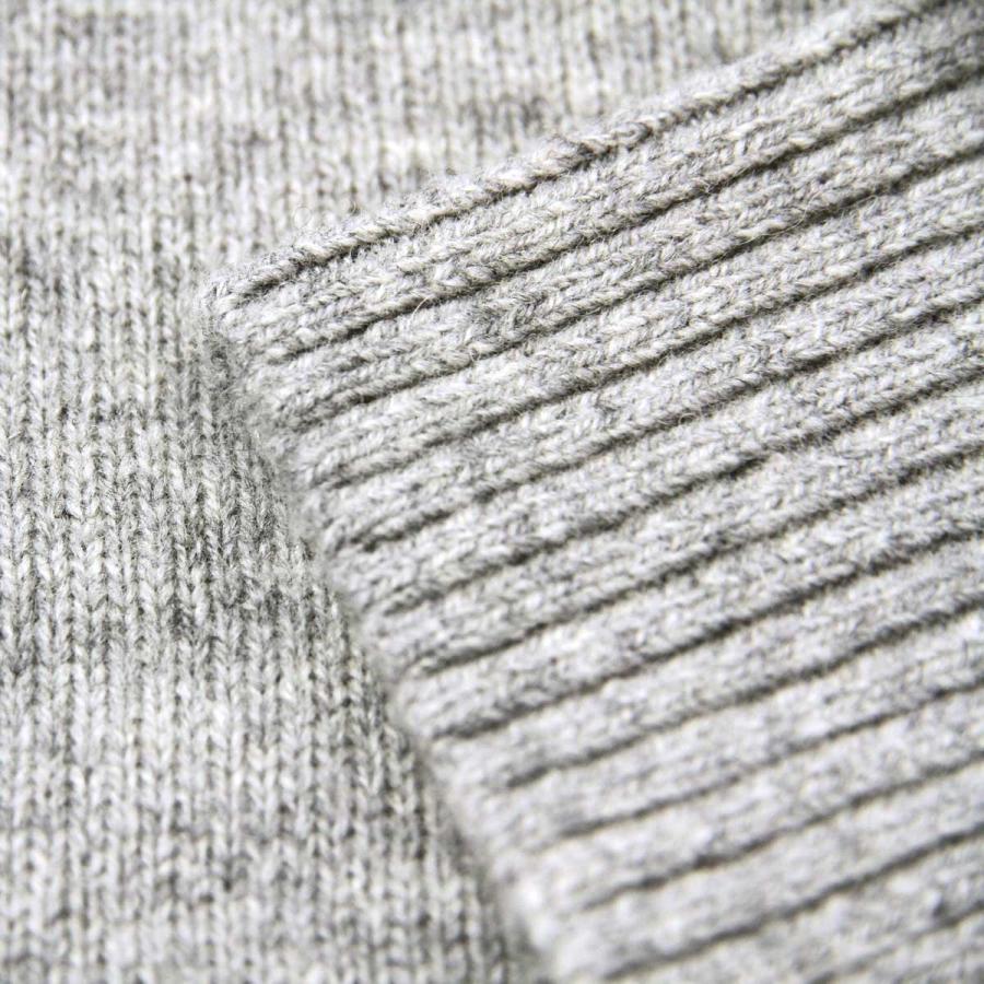 ジェイクルー セーター メンズ 正規品 J.CREW クルーネックセーター LAMBSWOOL CREWNECK SWEATER H0520 HTHR CEMENT 父の日 プレゼント ラッピング｜mixon｜08