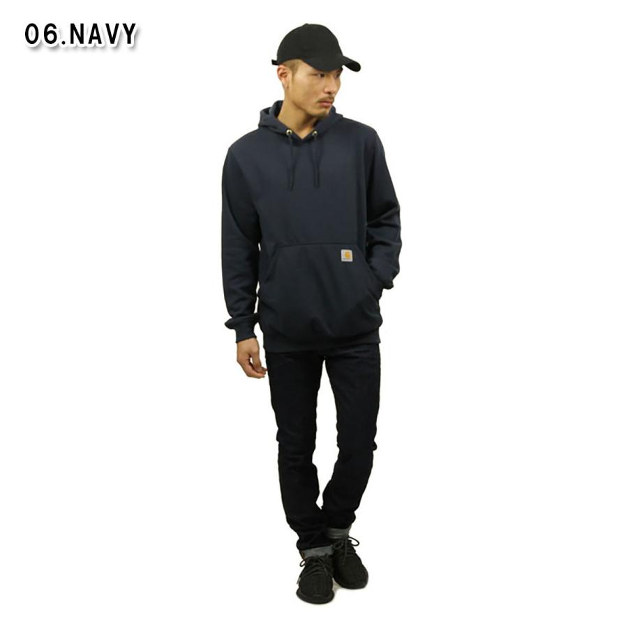 カーハート パーカー メンズ CARHARTT 正規品 ミッドウェイト 裏起毛 プルオーバー MIDWEIGHT 10.5oz HOODED SWEATSHIRT K 父の日 プレゼント ラッピング｜mixon｜15