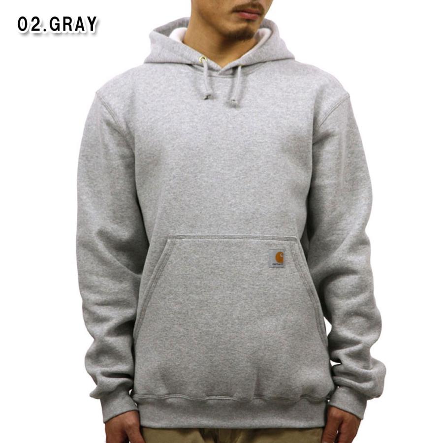 カーハート パーカー メンズ CARHARTT 正規品 ミッドウェイト 裏起毛 プルオーバー MIDWEIGHT 10.5oz HOODED SWEATSHIRT K 父の日 プレゼント ラッピング｜mixon｜08