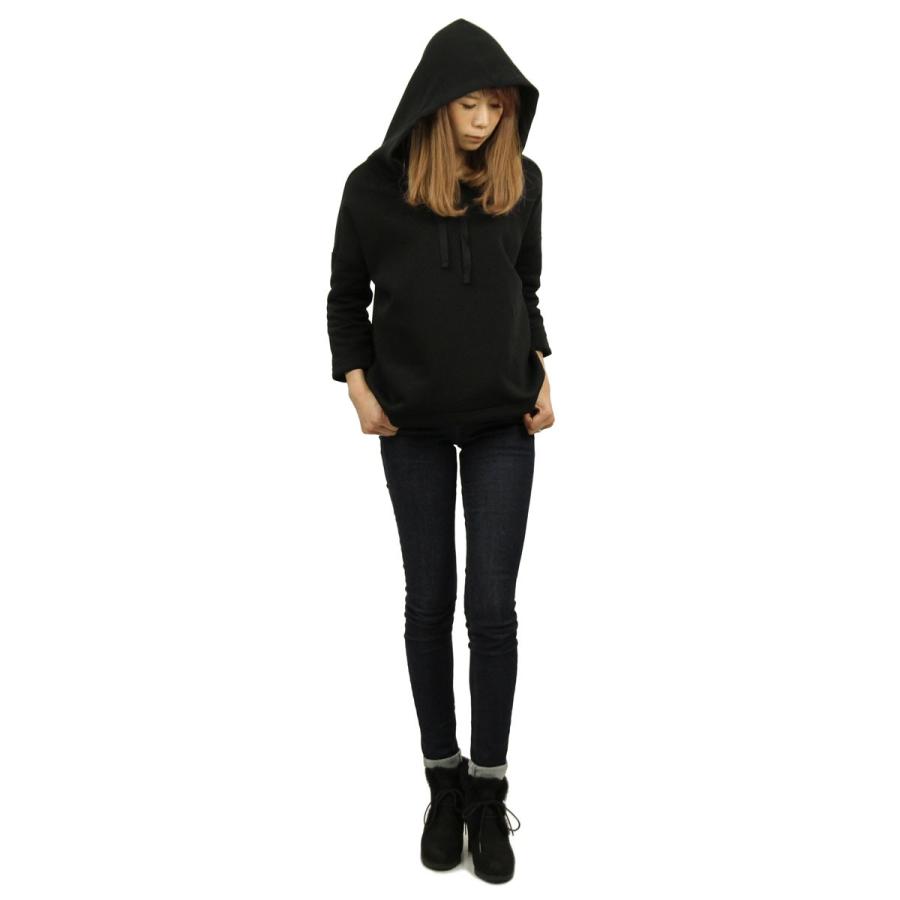 メゾンスコッチ MAISON SCOTCH 正規販売店 レディース プルオーバーパーカー CLUB NOMADE HOODIE IN COOL NEW FIT 141432 08 53816 BLACK D_9