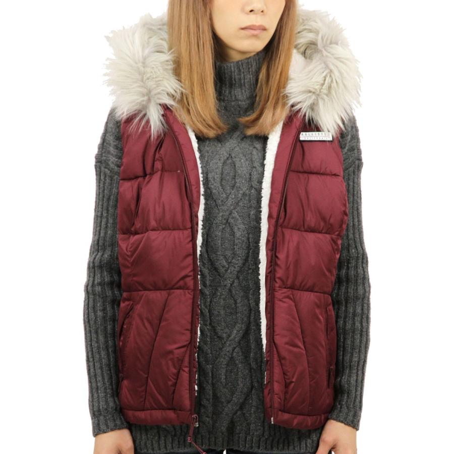 ホリスター レディース HOLLISTER 正規品 アウター パファーベスト Sherpa-Lined Hooded Puffer Vest 344-445-0580-520｜mixon｜02