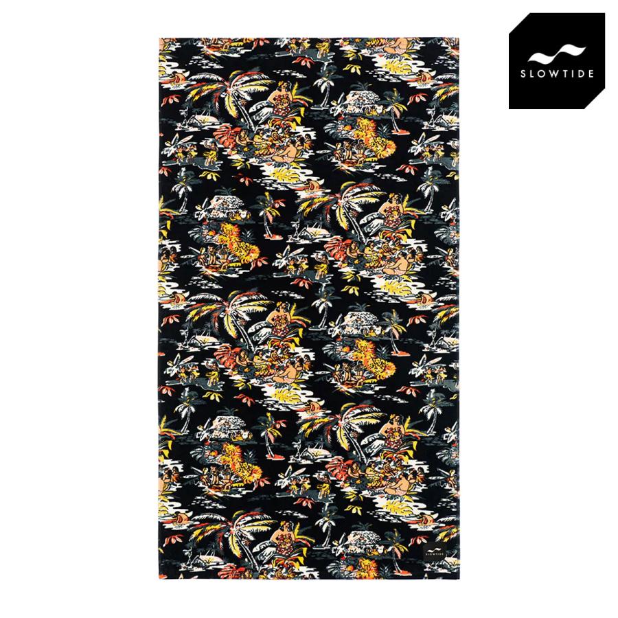 スロウタイド メンズ レディース ビーチタオル 正規販売店 SLOWTIDE ISLAND BREEZE BEACH BATH TOWEL ST995 MULTI | 