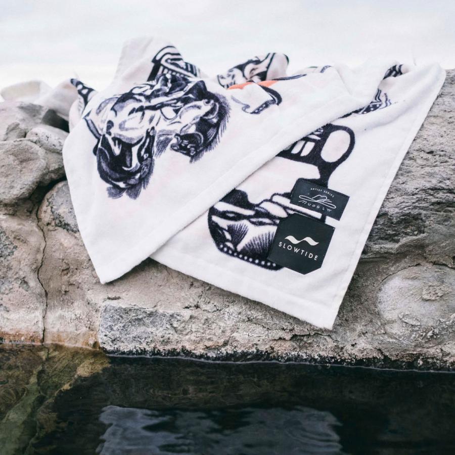 スロウタイド メンズ レディース ビーチタオル 正規販売店 SLOWTIDE バスタオルMUDGETT BEACH BATH TOWEL STRP005 MULTI |  | 10
