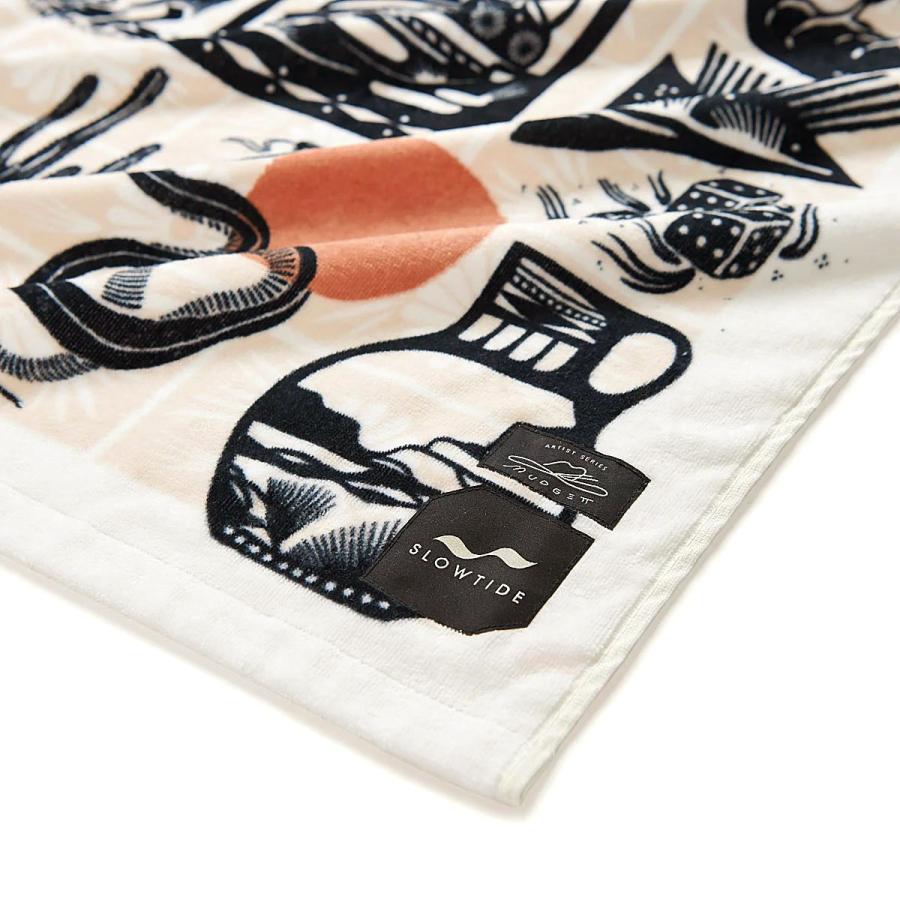 スロウタイド メンズ レディース ビーチタオル 正規販売店 SLOWTIDE バスタオルMUDGETT BEACH BATH TOWEL STRP005 MULTI |  | 02