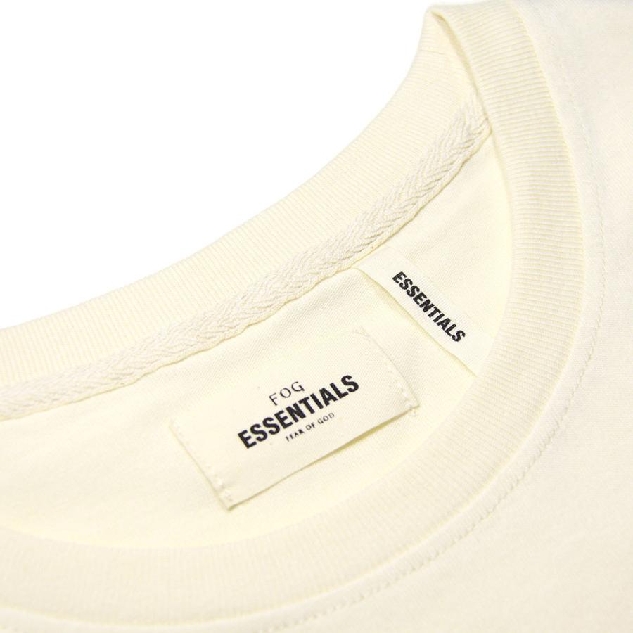 フィアオブゴッド fog essentials ロンT メンズ 正規品 FEAR OF GOD 長袖Tシャツ FOG - FEAR OF GOD ESSENTIALS BOXY GRAPHIC LONG SLEEVE T-SHIRT CREAM | FEAR OF GOD | 09