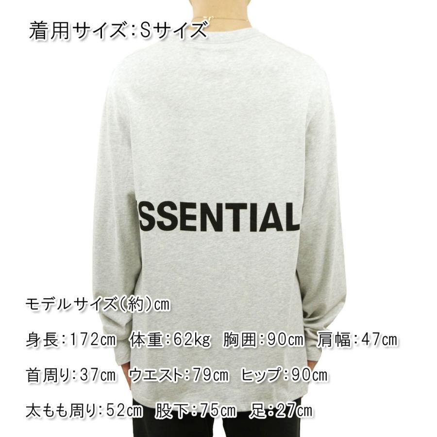フィアオブゴッド fog essentials ロンT メンズ 正規品 FEAR OF GOD 長袖Tシャツ FOG - FEAR OF GOD ESSENTIALS BOXY GRAPHIC LONG SLEEVE T-SHIRT GREY | FEAR OF GOD | 02