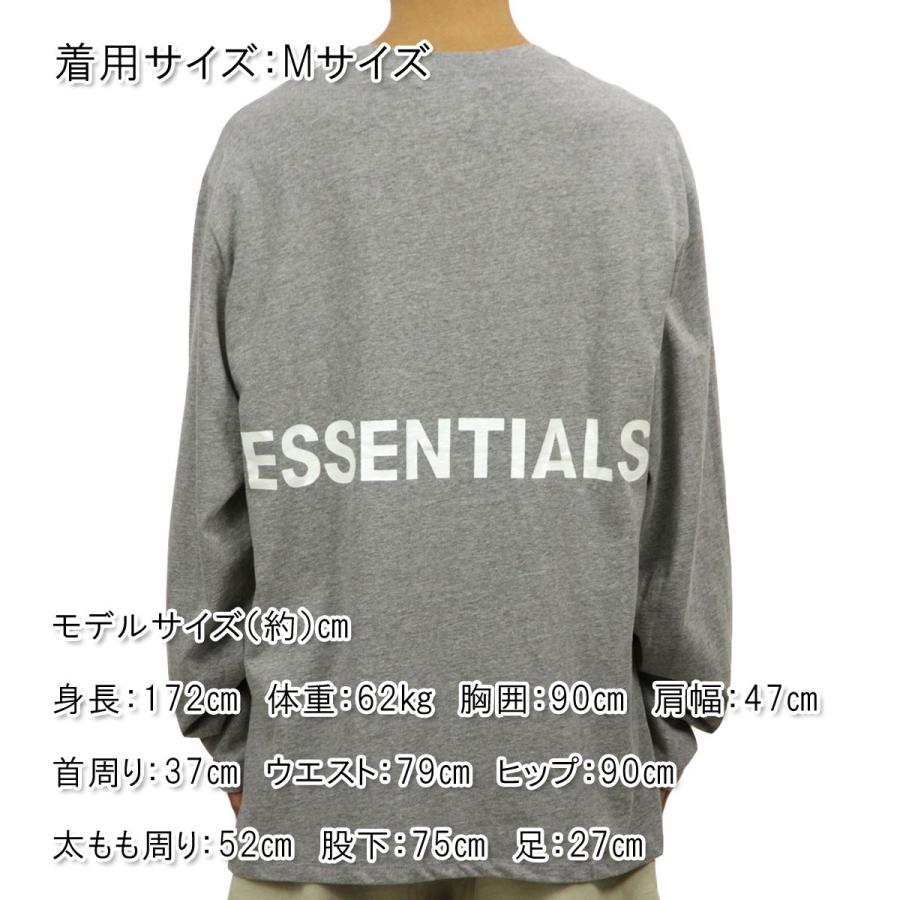 【ボーナスストア 誰でも+5% 1/18 0:00〜1/19 23:59】 フィアオブゴッド fog essentials Tシャツ ロンT メンズ 正規品 クルーネック バックプリント 長袖T | FEAR OF GOD | 02