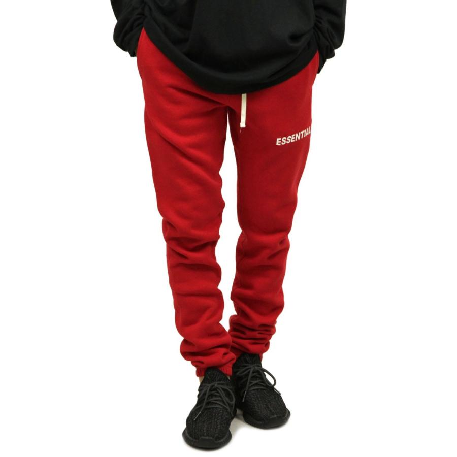 フィアオブゴッド fog essentials スウェット メンズ 正規品 FEAR OF GOD トレーナー パンツ FOG - FEAR OF GOD ESSENTIALS GRAPHIC SWEATPANTS RED | FEAR OF GOD | 01