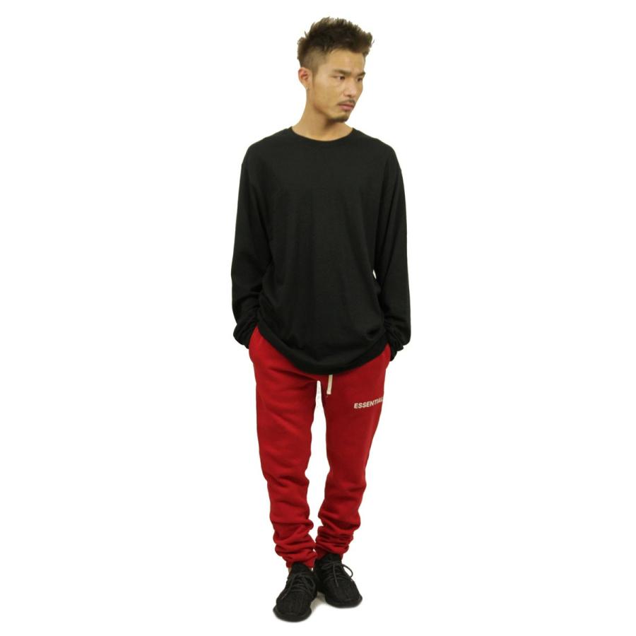 フィアオブゴッド fog essentials スウェット メンズ 正規品 FEAR OF GOD トレーナー パンツ FOG - FEAR OF GOD ESSENTIALS GRAPHIC SWEATPANTS RED | FEAR OF GOD | 09