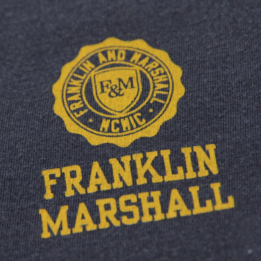 フランクリン マーシャル Tシャツ 正規販売店 FRANKLIN＆MARSHALL 半袖Tシャツ クルーネック LOGO TEE NAVY TSMF172AN 451 父の日 プレゼント ラッピング｜mixon｜07