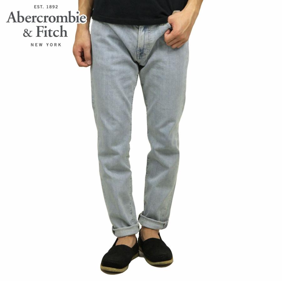 アバクロ ジーンズ メンズ 正規品 Abercrombie＆Fitch スキニージーンズ ジーパン SUPER SKINNY JEANS 131-318-1273-280 父の日 プレゼント ラッピング