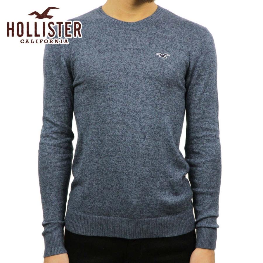 ホリスター セーター メンズ 正規品 HOLLISTER クルーネックセーター  Lightweight Crewneck Sweater 320-201-0661-202｜mixon