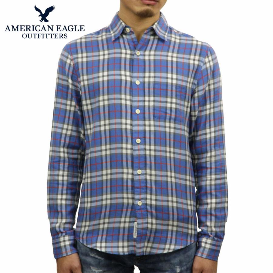 American Eagle（アメリカンイーグル） シャツ メンズ 正規品 長袖 