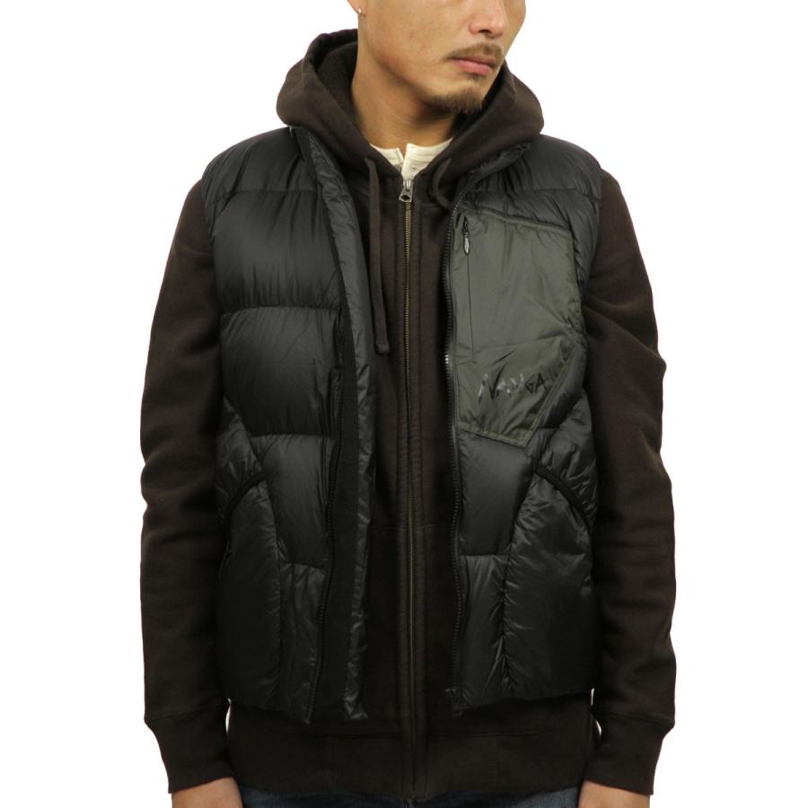 ナンガ NANGA 正規販売店 メンズ アウター ダウンベスト MAZENO RIDGE VEST BLACK | NANGA | 01
