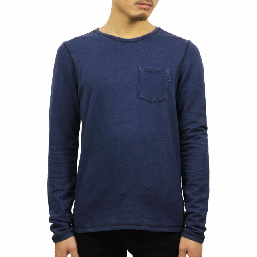 スコッチアンドソーダ ロンT メンズ 正規販売店 SCOTCH＆SODA 長袖Tシャツ ポケT INDIGO UTILITY INSPIRED LONG SLEEVE TE 父の日 プレゼント ラッピング｜mixon｜02