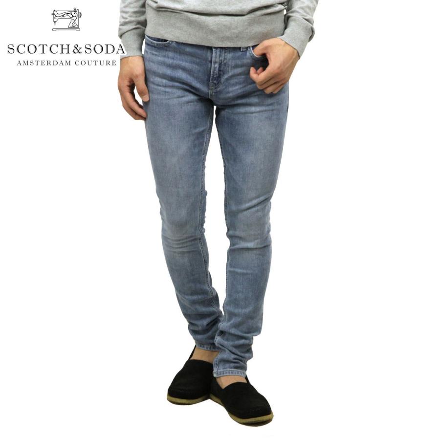 スコッチアンドソーダ SCOTCH＆SODA 正規販売店 メンズ デニムパンツ SKIM BLAUW WONDER DENIM JEANS 144787 68  クリスマス プレゼント ラッピング SCOTCH＆SODA（スコッチアンドソーダ） 20%OFFセール 【販売期間 1/13