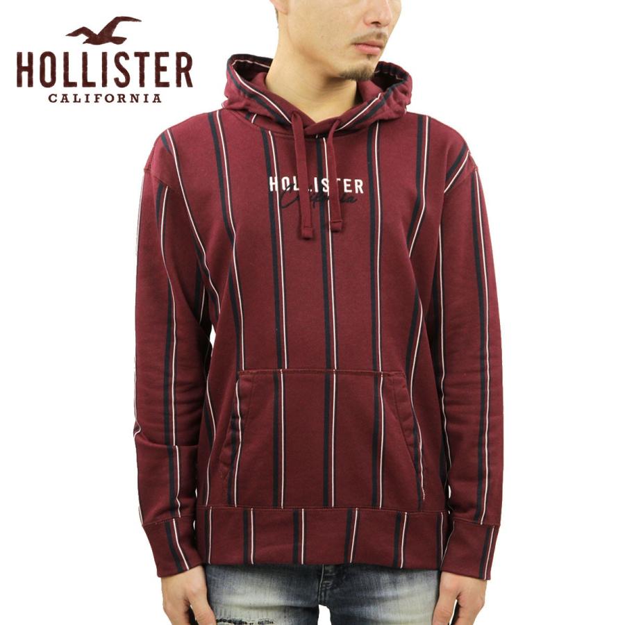 ホリスター パーカー メンズ 正規品 HOLLISTER プルオーバーパーカー ロゴ ストライプ Stripe Logo Hoodie 322-2 クリスマス プレゼント ラッピング Hollister ホリスター パーカー メンズ 正規品 HOLLISTER プルオーバー
