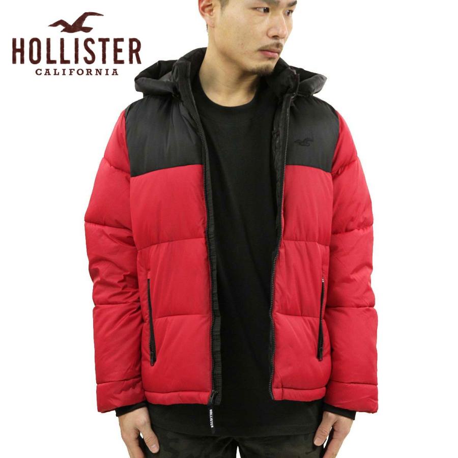 ホリスター ジャケット メンズ 正規品 HOLLISTER アウター フード付きパファージャケット Hooded Puffer Jacket 332-324-0471-500 クリスマス プレゼント ラッピング Hollister ホリスター ジャケット メンズ 正規品 HOLLISTER アウター