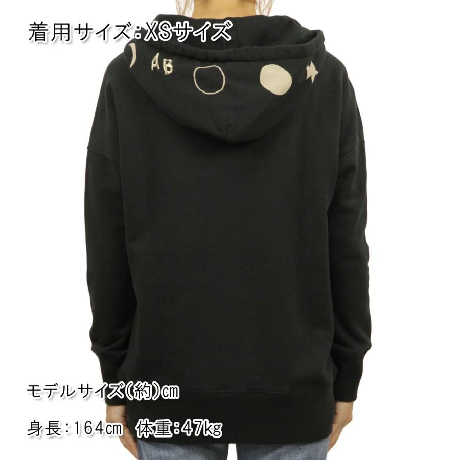 メゾンスコッチ MAISON SCOTCH 正規販売店 レディース プルオーバーパーカー OVERSIZED HOODY WITH VARIOUS ARTWORKS 144580 08 63801 BLACK D | MAISON SCOTCH | 02