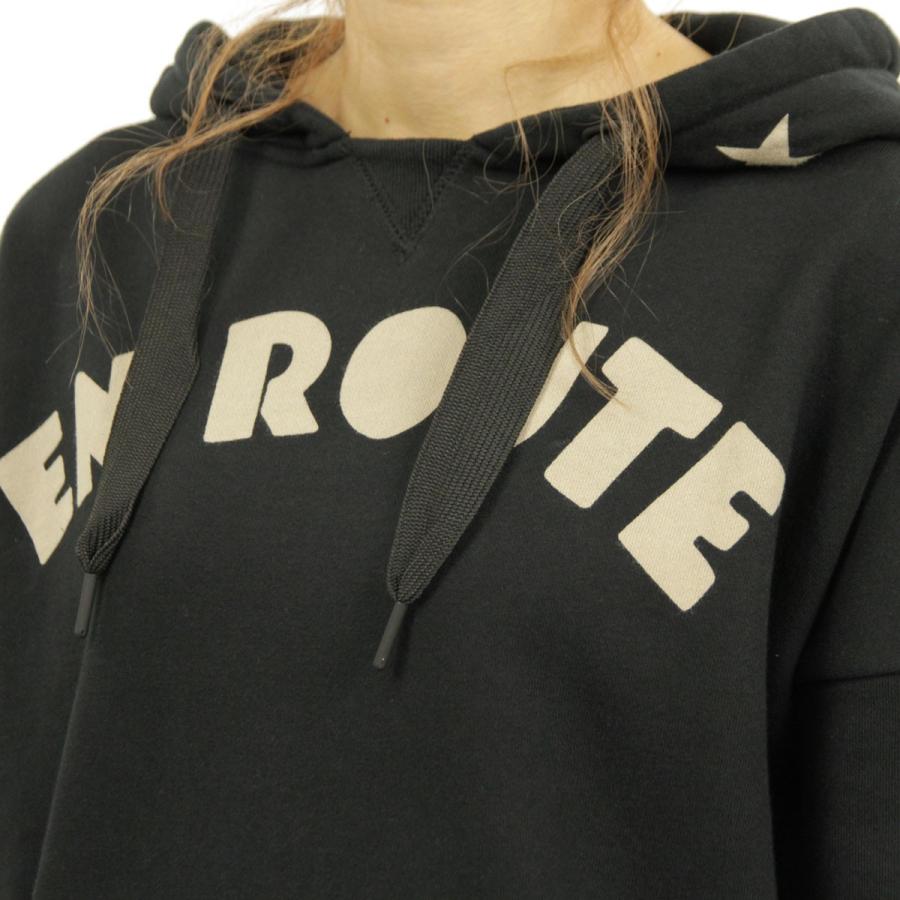 メゾンスコッチ MAISON SCOTCH 正規販売店 レディース プルオーバーパーカー OVERSIZED HOODY WITH VARIOUS ARTWORKS 144580 08 63801 BLACK D | MAISON SCOTCH | 05