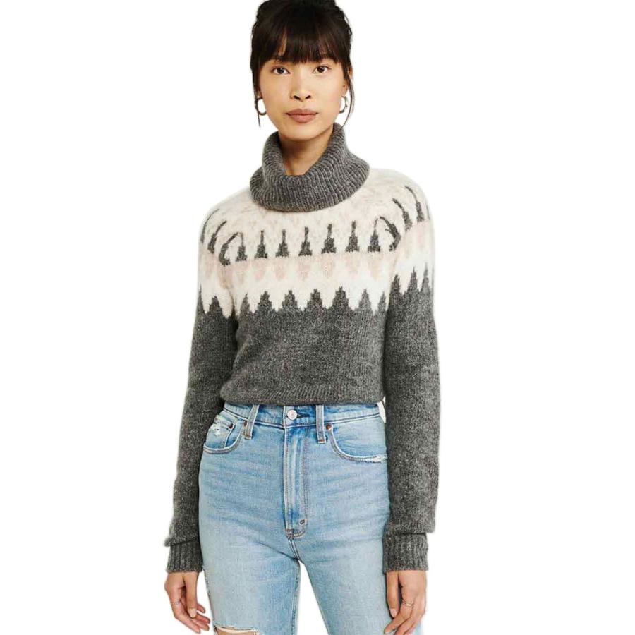 アバクロ セーター レディース 正規品 Abercrombie＆Fitch タートルネックセーター Fair Isle Turtleneck Sweater 150-490-1211-128｜mixon｜02