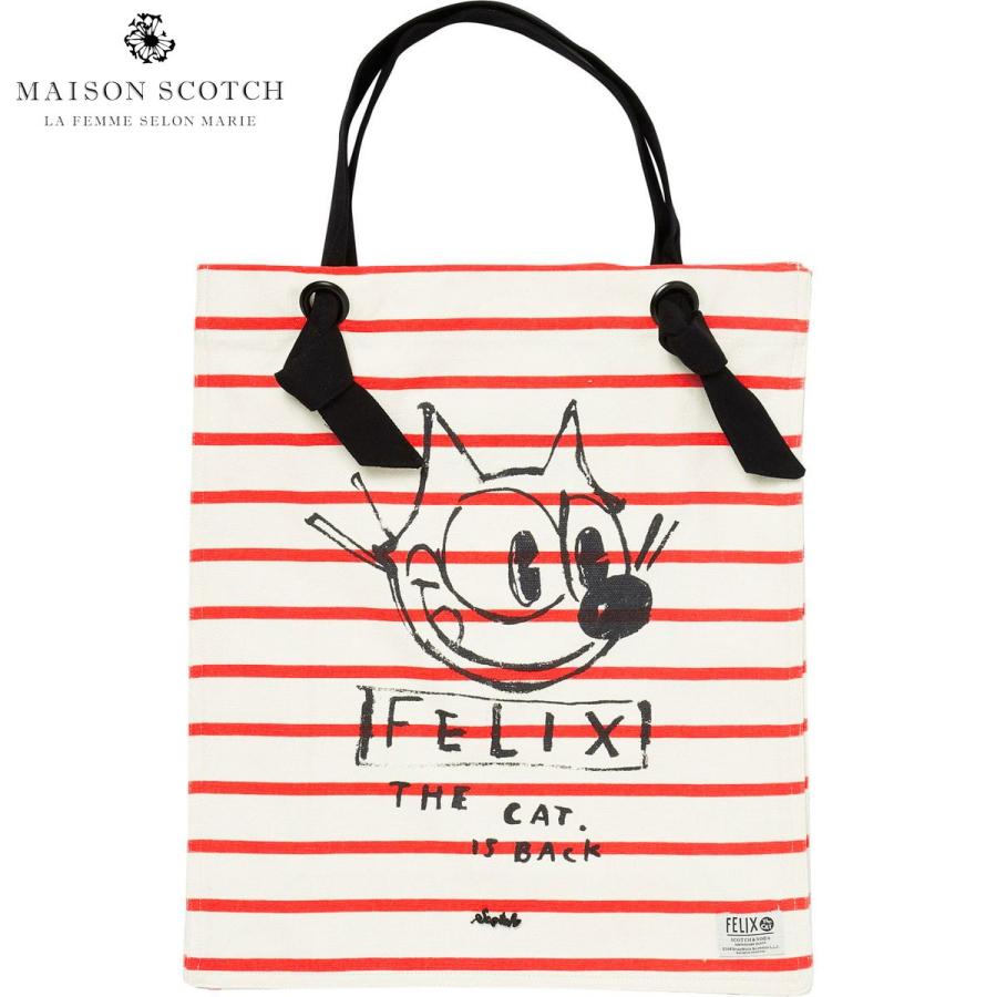 メゾンスコッチ MAISON SCOTCH 正規販売店 レディース トートバッグ フリックスデザイン AMS BLAUW FELIX THE CA クリスマス プレゼント ラッピング MAISON SCOTCH（メゾンスコッチ） 20%OFFセール 【販売期間 1/4 0:00