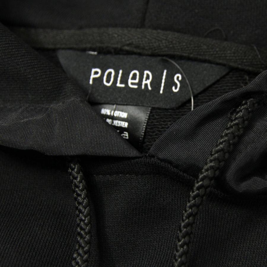 ポーラー スウェット メンズ 正規販売店 POLER フリース プルオーバーパーカー BASSWOOD HOODIE SPECIALTY FLEECE 21280002-BLK BLACK｜mixon｜07