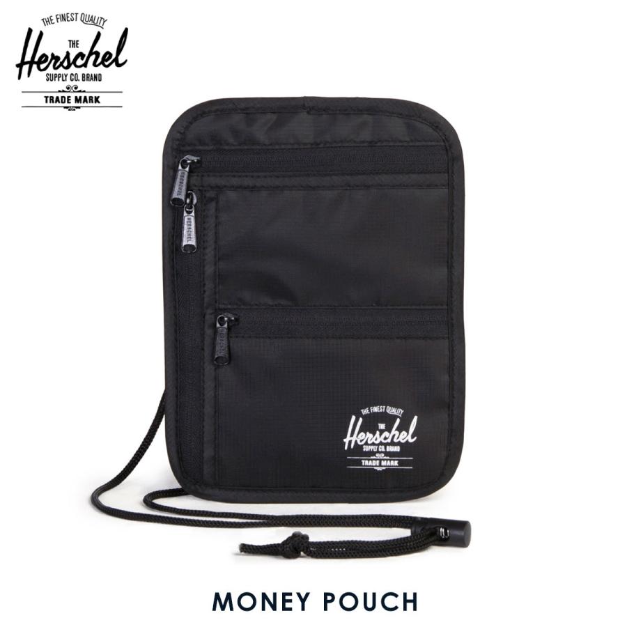 ハーシェル バッグ 正規販売店 Herschel Supply ハーシェルサプライ ポーチ バッグ MONEY POUCH 10531-00001-OS BLACK | Herschel Supply(ファッション)