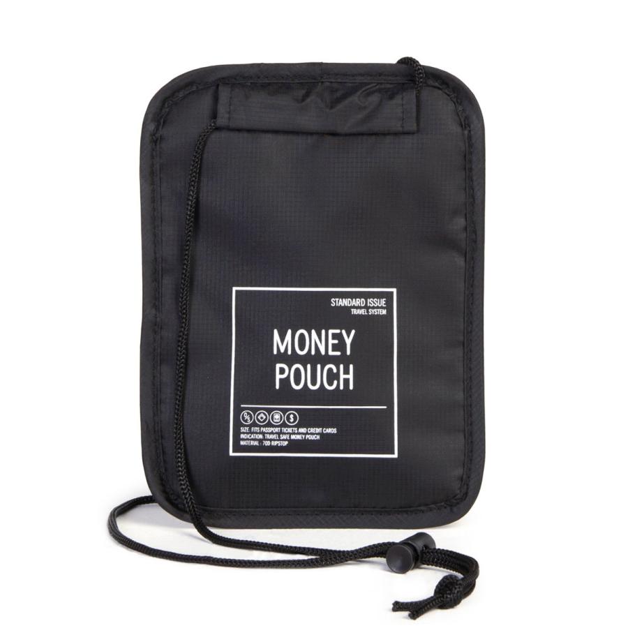 ハーシェル バッグ 正規販売店 Herschel Supply ハーシェルサプライ ポーチ バッグ MONEY POUCH 10531-00001-OS BLACK | Herschel Supply(ファッション) | 02