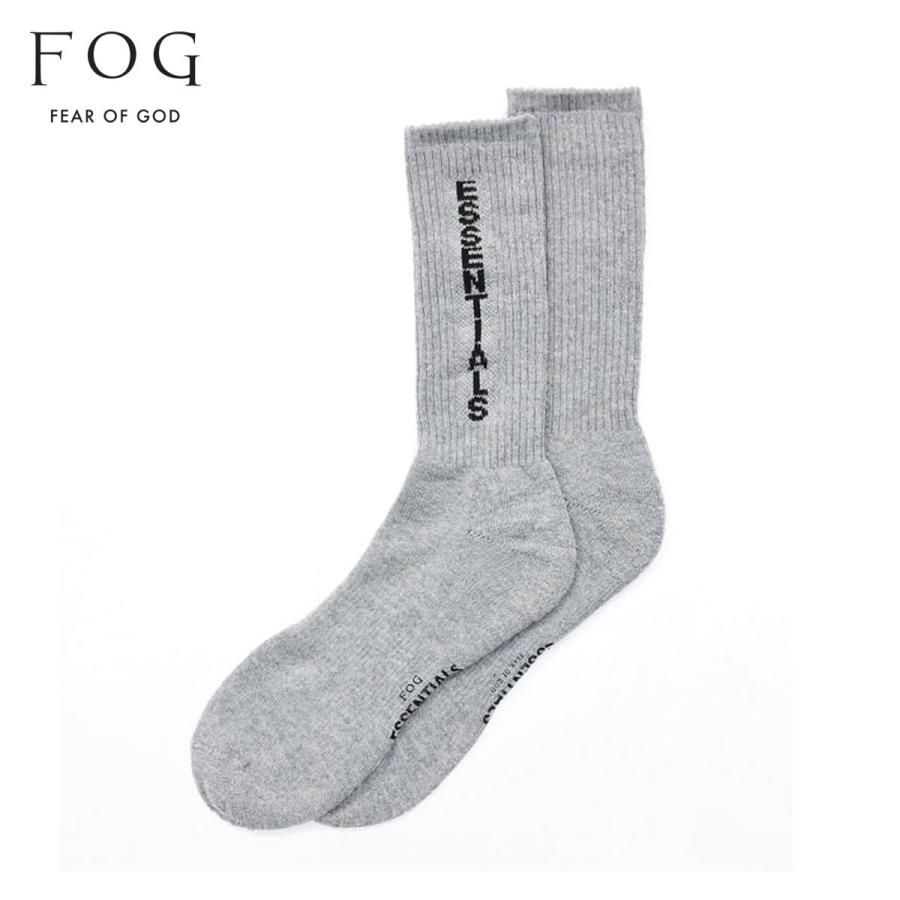 fear of god lounge socks セメント 靴下 ソックス FEAR OF GOD（フィアオブゴッド） fog essentials 靴下 メンズ 正規品