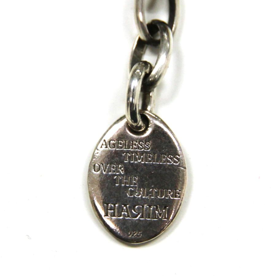 ハリム HARIM ネックレスチェーン ブレスレット HARIM DOUBLE HERRINGBONE CHAINS NECKLACE/BRACELET HRC012 SILVER 925 OXIDIZED BLACK | HARIM | 05