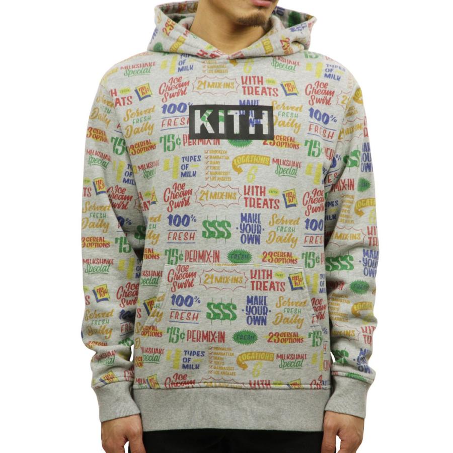 キス パーカー メンズ 正規品 KITH プルオーバーパーカー TREATS