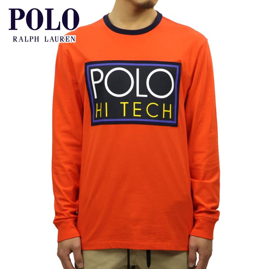 ポロ ラルフローレン Tシャツ ロンT メンズ 正規品 POLO RALPH LAUREN 長袖Ｔシャツ HI TECH LOGO GRAPHIC LONG-SLEEVE T-SHIRT BITTERSWEET クリスマス プレゼント ラッピング POLO RALPH LAUREN（ポロ・ラルフローレン） ポロ ラルフローレン T