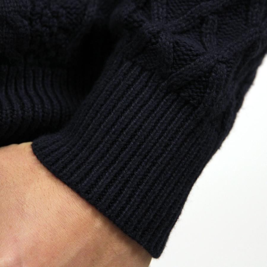 ジェイクルー J.CREW 正規品 メンズ ケーブル編みクルーネックセーター FISHERMAN CABLE CREWNECK SWEATER NAVY  クリスマス プレゼント ラッピング J.CREW（ジェイクルー） 20%OFFセール 【販売期間 12/31 0:00〜1/1 23