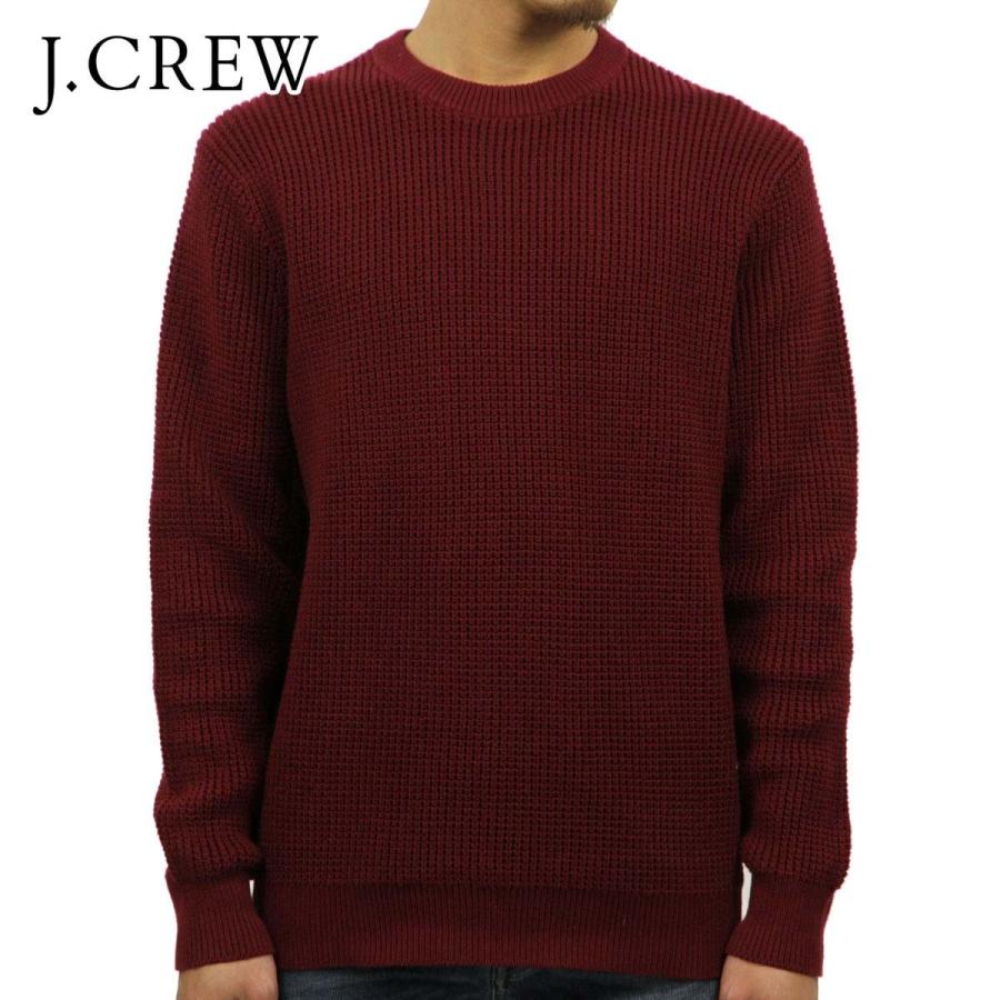 20%OFFクーポンセール 【利用期間 4/22 0:00〜4/23 23:59】 ジェイクルー J.CREW 正規品 メンズ コットンワッフルクルーネックセーター COTTON WAFFLE CREW