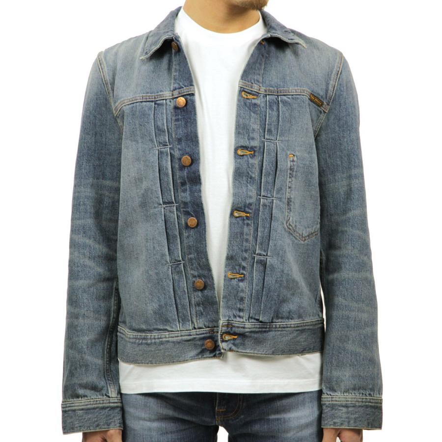 ヌーディージーンズ アウター メンズ 正規販売店 Nudie Jeans ジャケット デニムジャケット SONNY DENIM JACKET MID STONE 父の日 プレゼント ラッピングの画像