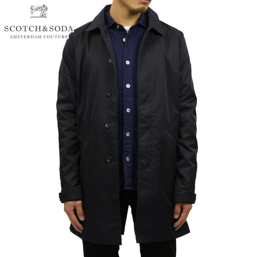 スコッチアンドソーダ アウター メンズ 正規販売店 SCOTCH＆SODA ジャケット トレンチコート CLASSIC SPRING TRENCH COAT 148690 0002 NIGHT