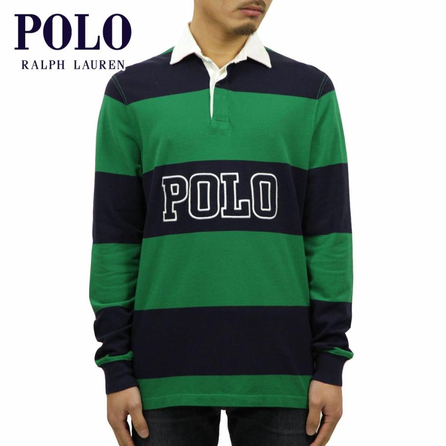 即日出荷 ポロ ラルフローレン ラガーシャツ メンズ 正規品 Polo Ralph Lauren 長袖ラガーシャツ Striped Cotton Rugby Shirt 人気絶頂 Studiostodulky Cz
