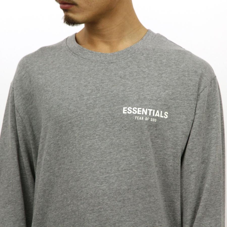 フィアオブゴッド fog essentials Tシャツ ロンT メンズ 正規品 クルーネック ロゴ 長袖Tシャツ FOG - FEAR OF GOD ESSENTIALS BOXY LOGO LONG SLEEVE T-SH | FEAR OF GOD | 04