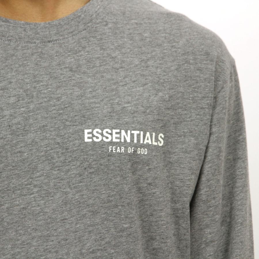 フィアオブゴッド fog essentials Tシャツ ロンT メンズ 正規品 クルーネック ロゴ 長袖Tシャツ FOG - FEAR OF GOD ESSENTIALS BOXY LOGO LONG SLEEVE T-SH | FEAR OF GOD | 05