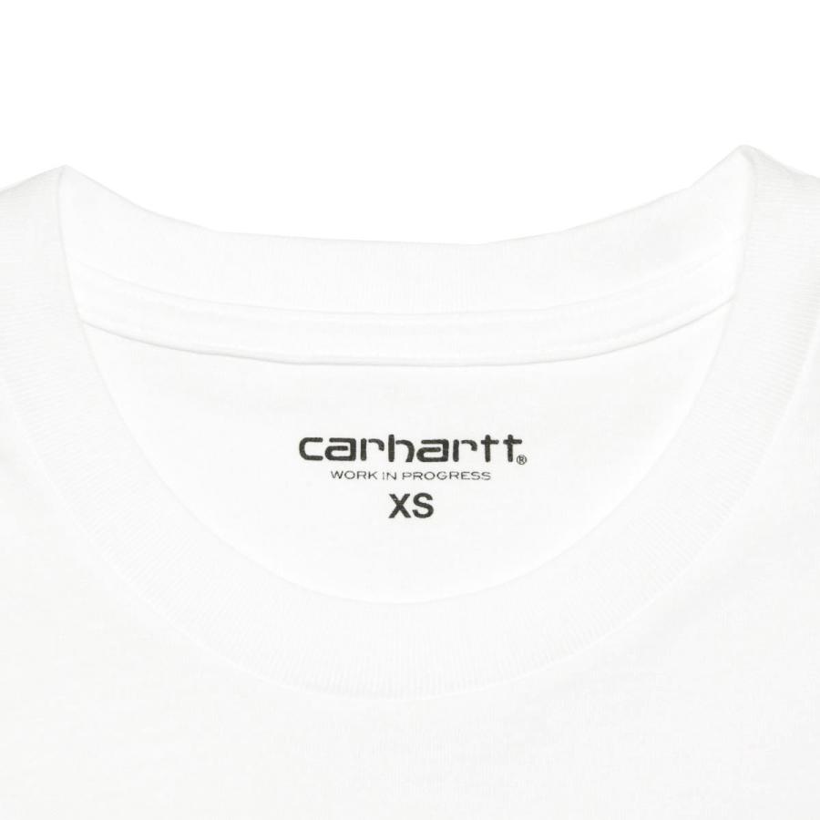 カーハート Tシャツ メンズ 正規販売店 CARHARTT WIP 半袖Tシャツ SHORT SLEEVE BASE T-SHIRT WHITE/BLACK I026264 00AXX | Carhartt | 08