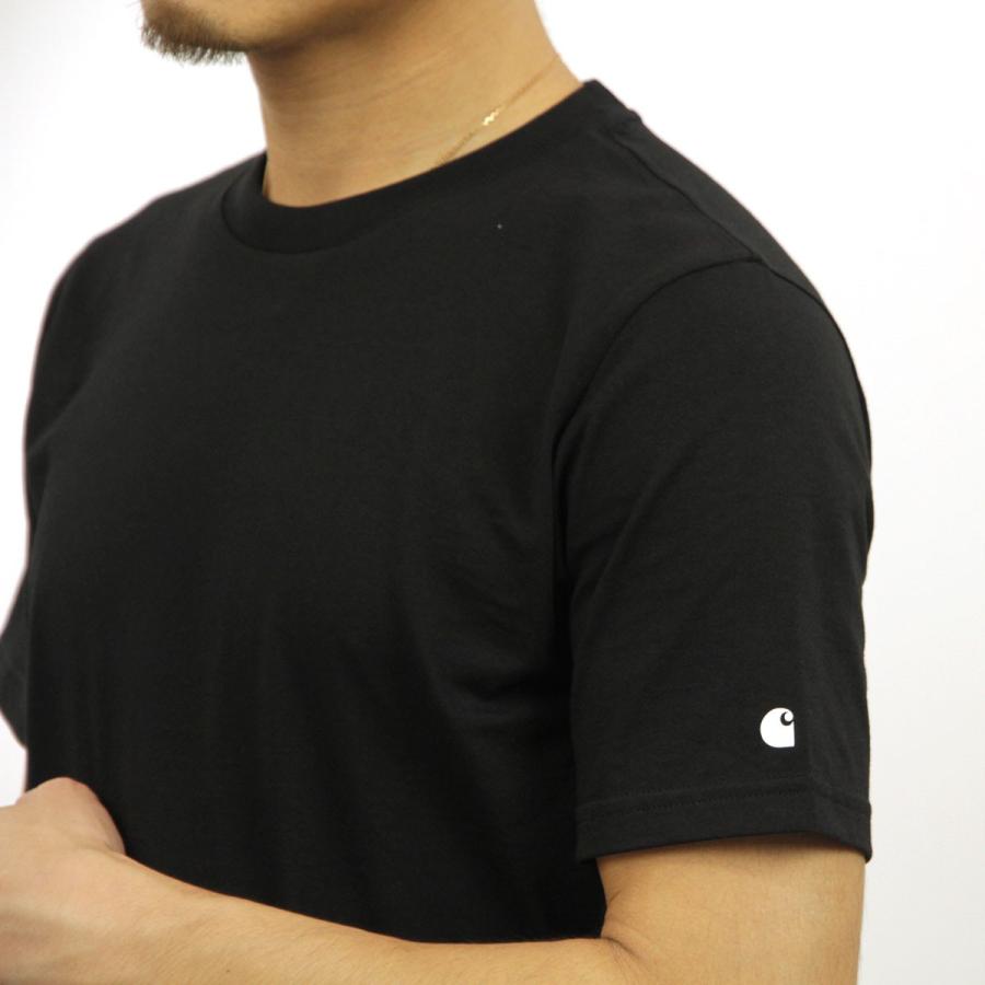 カーハート Tシャツ メンズ 正規販売店 CARHARTT WIP 半袖Tシャツ SHORT SLEEVE BASE T-SHIRT BLACK/WHITE I026264 0D2XX | Carhartt | 06